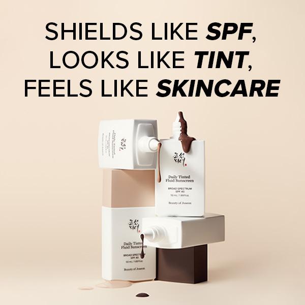 Daily Tinted Fluid Sunscreen 50ml Spf Facial