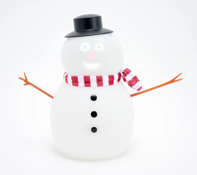 FrostByte Talking Animated Blink Snowman with Built in Projector & Speaker Plug'n Play