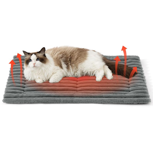 Thermal Pet Bed – Cozy, Washable, Non-Slip Pad for Small Dogs & Cats