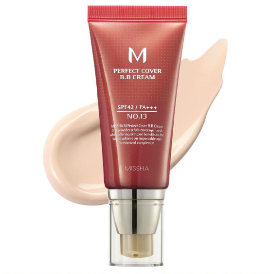 Perfect Cover BB Cream SPF 42 PA+++ – Flawless Coverage & Brightening Moisture (50ml)